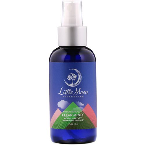 Little Moon Essentials, Clear Mind, Mental Alertness and Energizing Mist, 4 fl oz (118 ml) Review
