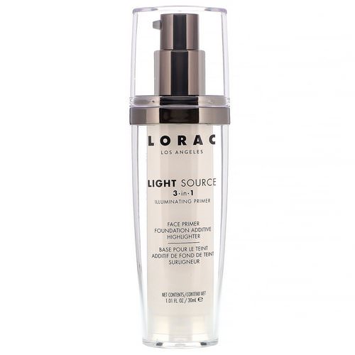 Lorac, Light Source, 3-in-1 Illuminating Primer, Dawn, 1.01 fl oz (30 ml Review