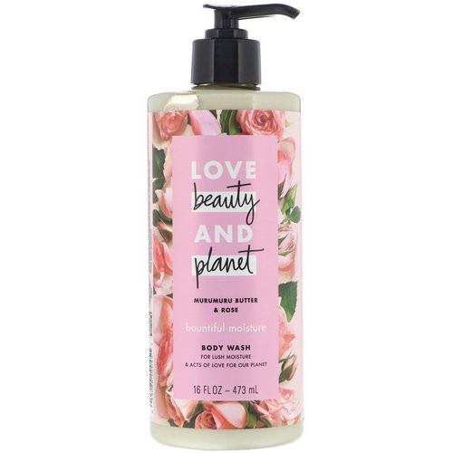 Love Beauty and Planet, Bountiful Moisture Body Wash, Murumuru Butter & Rose, 16 fl oz (473 ml) Review