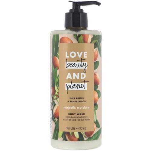 Love Beauty and Planet, Majestic Moisture Body Wash, Shea Butter & Sandalwood, 16 fl oz (473 ml) Review