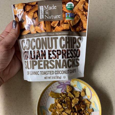 Made in Nature, Dried Coconut, Chips