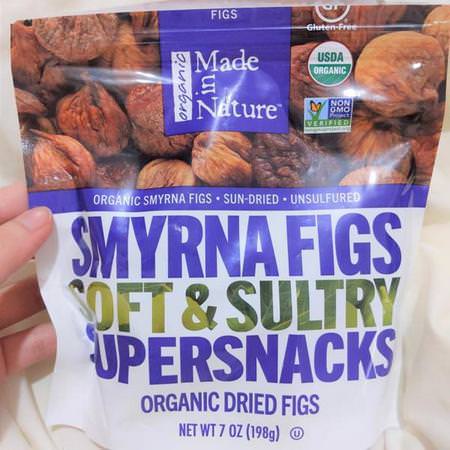 Organic Dried Smyrna Figs, Soft & Sultry Supersnacks