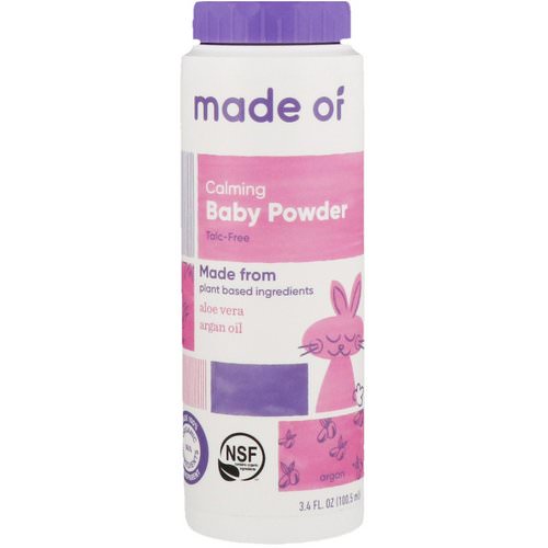 MADE OF, Calming Baby Powder, 3.4 fl oz (100.5 ml) Review