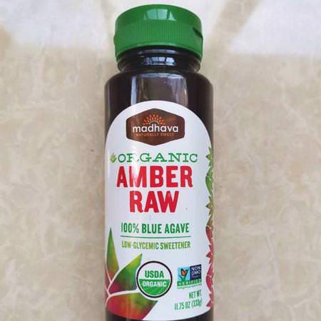 Madhava Natural Sweeteners, Organic Amber Raw Blue Agave, 23.5 oz (667 g) Review
