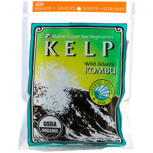Maine Coast Sea Vegetables, Kelp, Wild Atlantic Kombu, 2 oz (56 g) Review