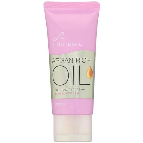 Mandom, Lucido-L, Argan Rich Oil, Hair Treatment Gel, 2.8 oz (80 g) Review