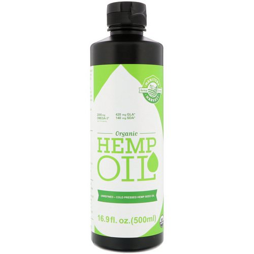 Manitoba Harvest, Certified Organic Hemp Oil, 16.9 fl oz (500 ml) Review