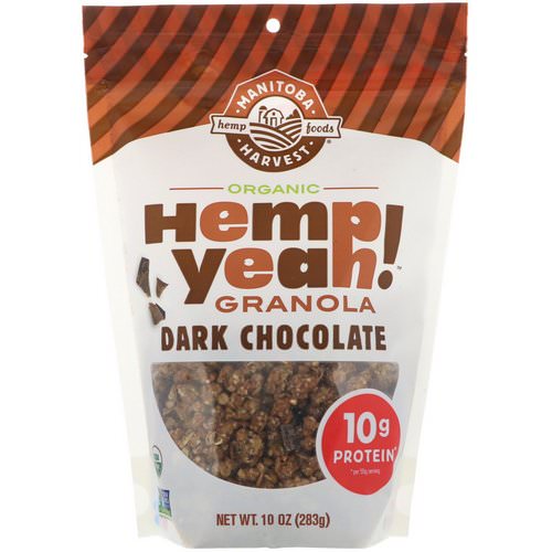 Manitoba Harvest, Hemp Yeah! Organic Granola, Dark Chocolate, 10 oz (283 g) Review