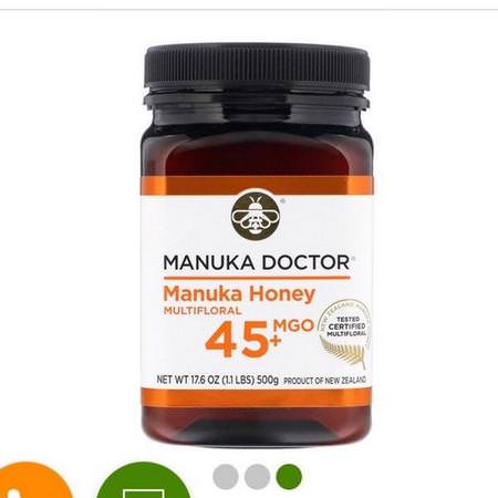 Manuka Doctor, Manuka Honey Multifloral, MGO 45+, 1.1 lbs (500 g) Review