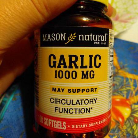 Mason Natural, Garlic, Condition Specific Formulas