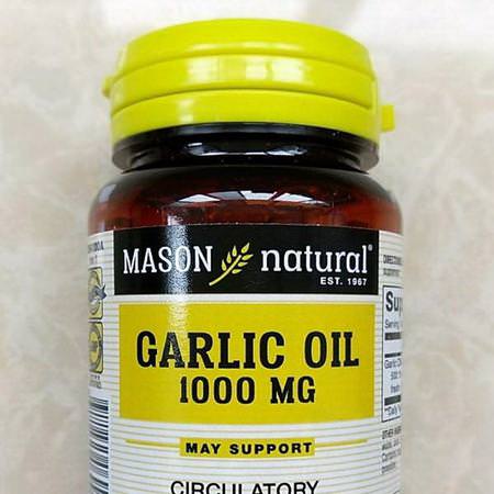Mason Natural Herbs Homeopathy Garlic