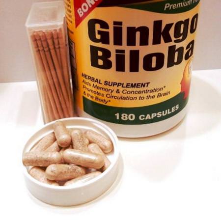 Mason Natural Herbs Homeopathy Ginkgo Biloba