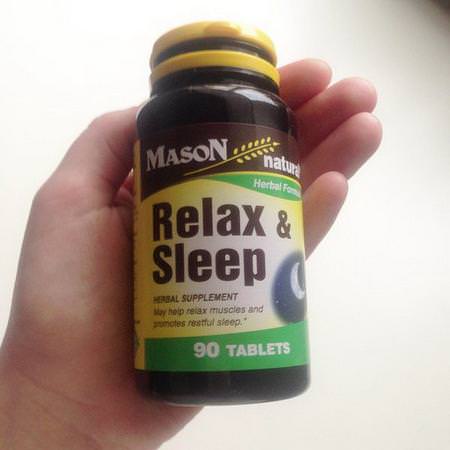 Mason Natural, Herbal Formulas, Sleep Formulas