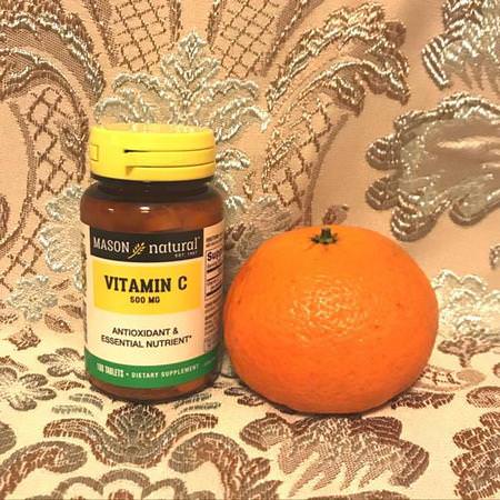 Mason Natural, Vitamin C, 500 mg, 100 Tablets Review