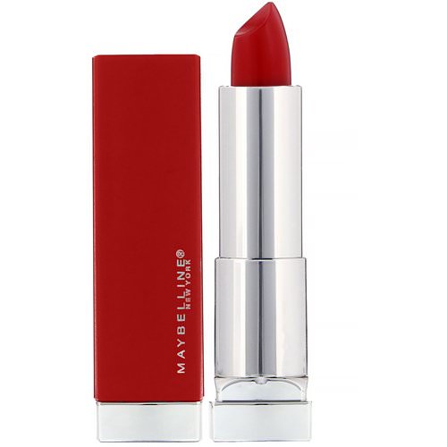 Maybelline, Color Sensational, Made For All Lipstick, 385 Ruby for Me, 0.15 oz (4.2 g) Review