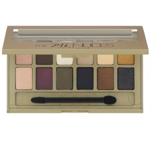 Maybelline, The 24K Nudes Eyeshadow Palette, 0.34 oz (9.6 g) Review
