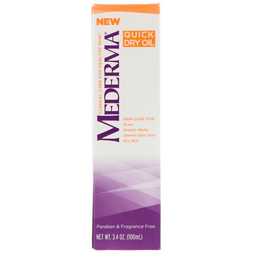 Mederma, Quick Dry Oil, 3.4 oz (100 ml) Review
