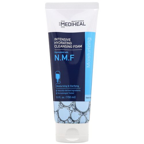 Mediheal, N.M.F Intensive Hydrating Cleansing Foam, 5 fl oz (150 ml) Review