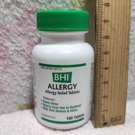 BHI, Allergy