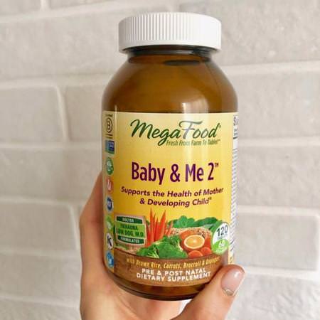 MegaFood, Baby & Me 2, 120 Tablets Review