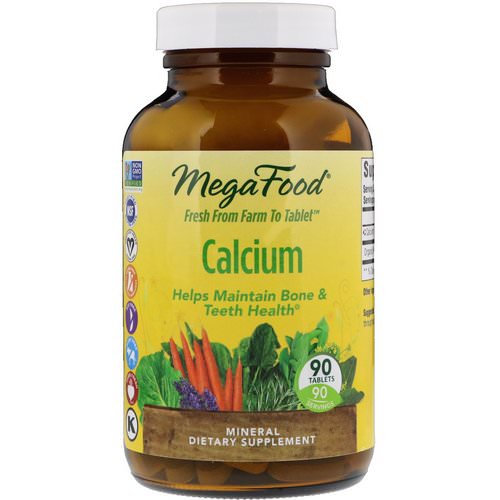 MegaFood, Calcium, 90 Tablets Review
