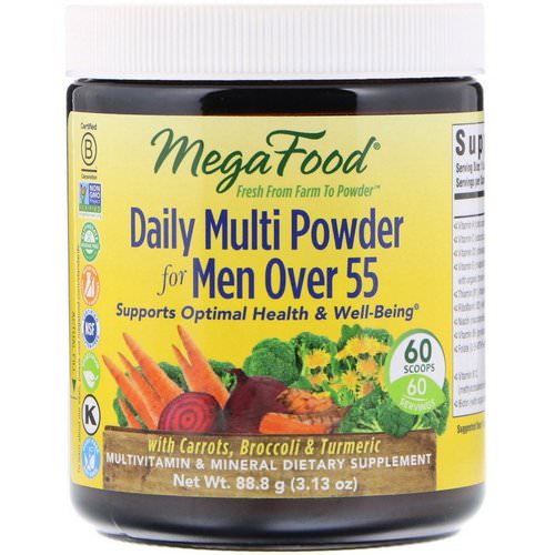 MegaFood, Daily Multi Powder for Men Over 55, 3.13 oz (88.8 g) Review