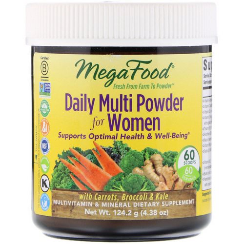 MegaFood, Daily Multi Powder for Women, 4.38 oz (124.2 g) Review