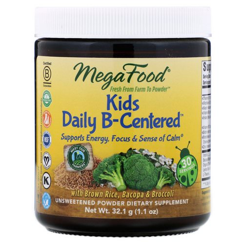 MegaFood, Kids Daily B-Centered, 1.1 oz (32.1 g) Review