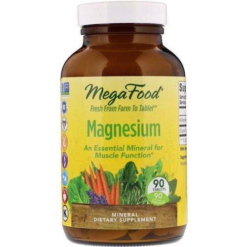 MegaFood, Magnesium, 90 Tablets Review