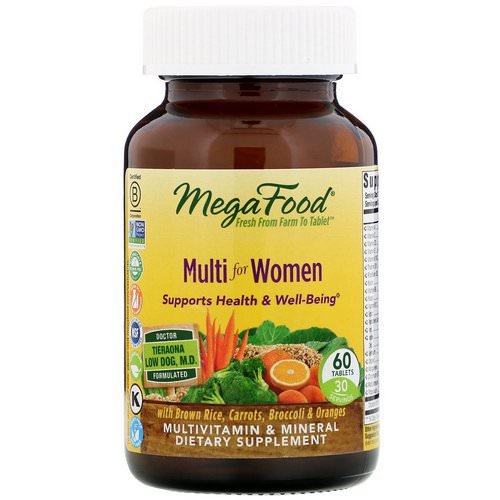 MegaFood, Multi for Women, 60 Tablets Review