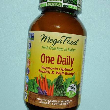 MegaFood, One Daily, 180 Tablets Review