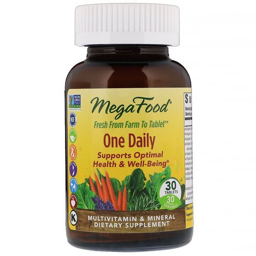 MegaFood, One Daily, 30 Tablets Review