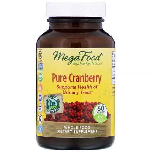 MegaFood, Pure Cranberry, 60 Capsules Review