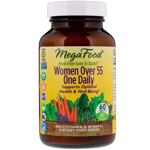 MegaFood, Women Over 55 One Daily, 60 Tablets Review