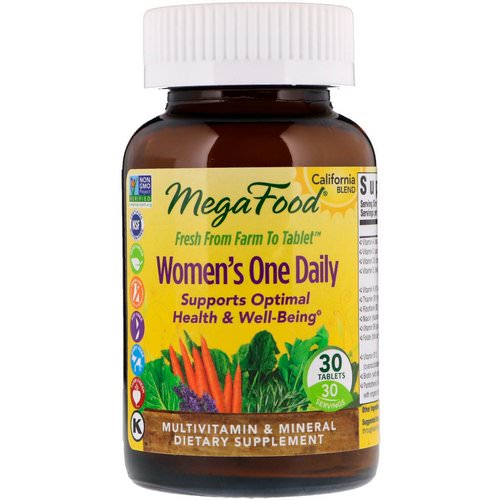 MegaFood, Women's One Daily, 30 Tablets Review
