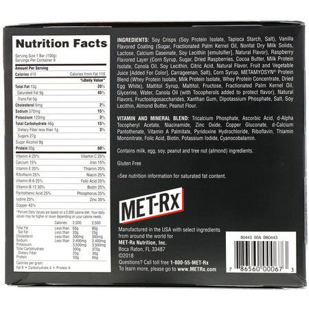 MET-Rx, Meal Bars