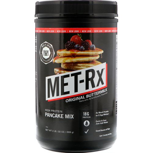 MET-Rx, High Protein Pancake Mix, Original Buttermilk, 2 lbs (908 g) Review