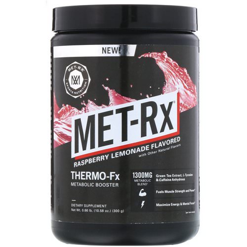 MET-Rx, Thermo-Fx Metabolic Booster, Raspberry Lemonade, 10.58 oz (300 g) Review