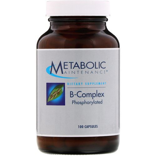 Metabolic Maintenance, B-Complex, Phosphorylated, 100 Capsules Review