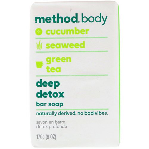 Method, Body, Deep Detox, Bar Soap, 6 oz (170 g) Review