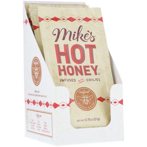 Mike's Hot Honey, Infused With Chilies, 12 Packets, 0.75 oz (21 g) Each Review