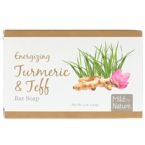 Mild By Nature, Energizing Bar Soap, Turmeric & Teff, 5 oz (141 g) Review