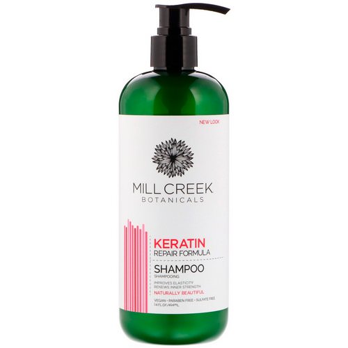 Mill Creek Botanicals, Keratin Shampoo, Repair Formula, 14 fl oz (414 ml) Review