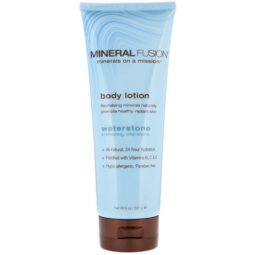 Mineral Fusion, Body Lotion, Waterstone, 8 oz (227 g) Review