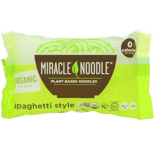 Miracle Noodle, Organic Spaghetti Style, 7 oz (200 g) Review