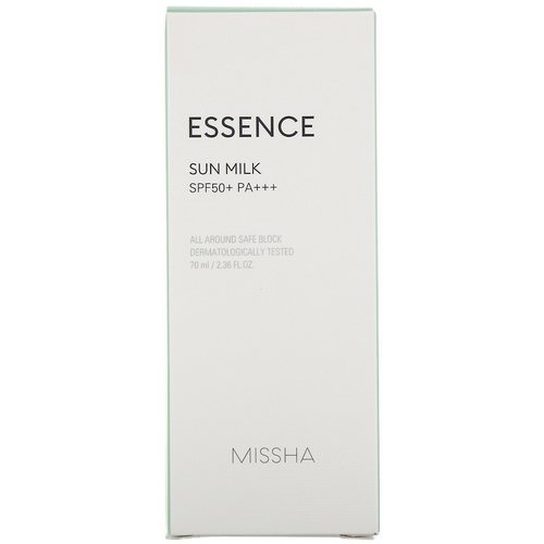 Missha, Essence Sun Milk, SPF 50+ PA+++, 2.36 fl oz (70 ml) Review