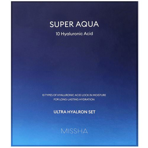 Missha, Super Aqua, Ultra Hyalron Set, 4 Pieces Review