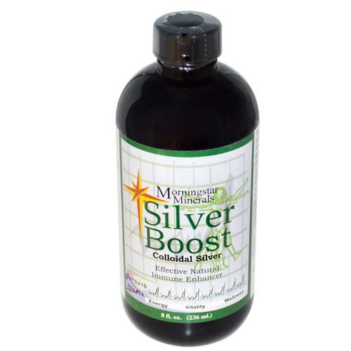 Morningstar Minerals, Silver Boost, Colloidal Silver, 8 fl oz (236 ml) Review