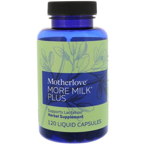 Motherlove, More Milk Plus, 120 Liquid Capsules Review
