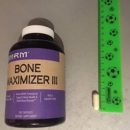 MRM, Bone Maximizer III, 150 Capsules Review